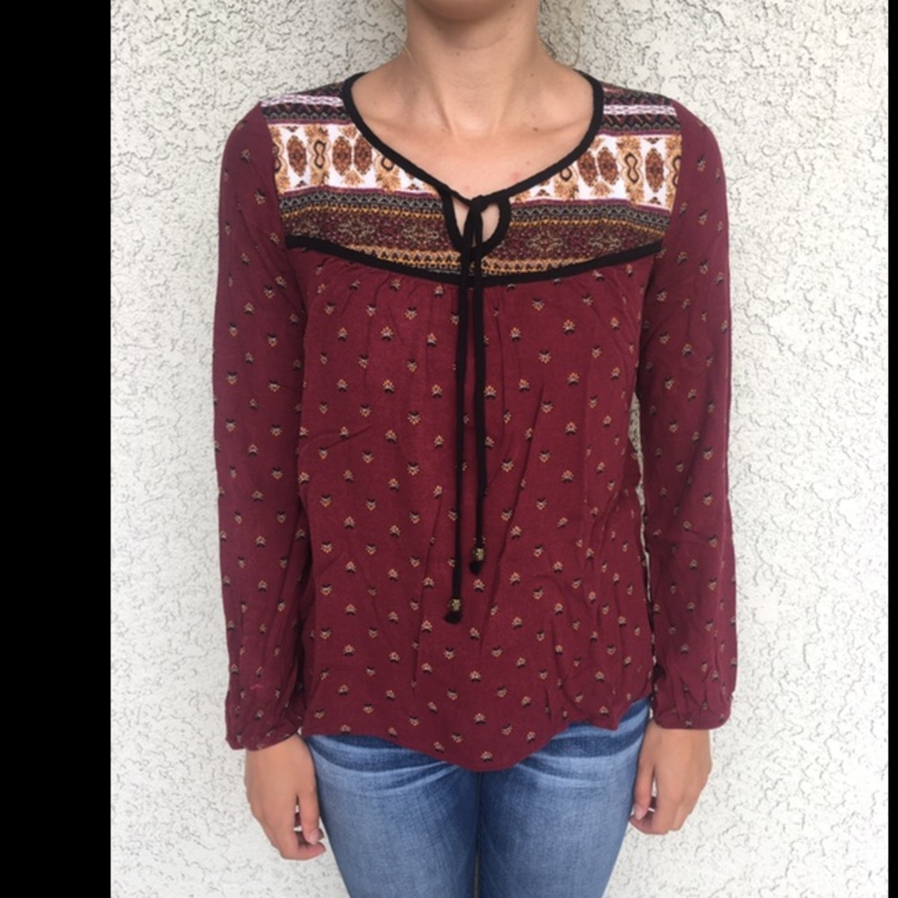Patterned Long Sleeve